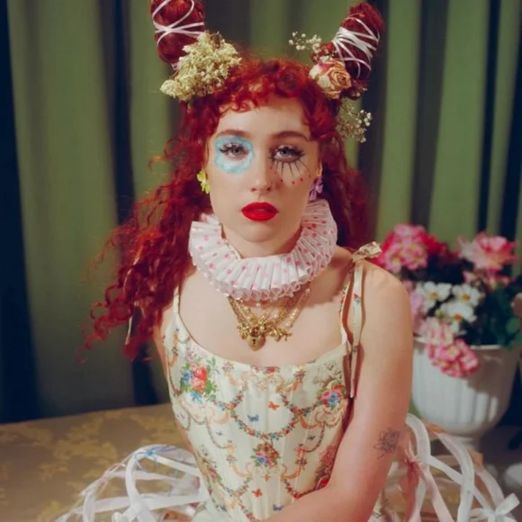 Sugar Thrillz Opulence Renaissance Corset Dress Floral 2X Dollskill Plus Size - Picture 15 of 15